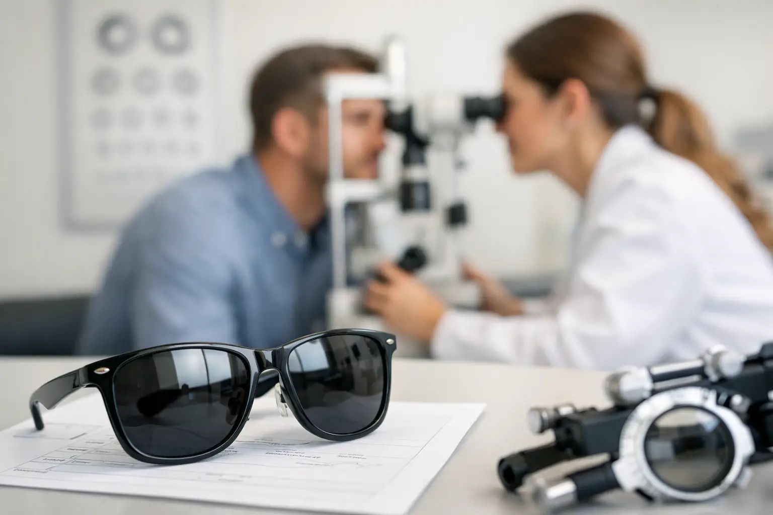 Prescription Sunglasses and Eye Exam